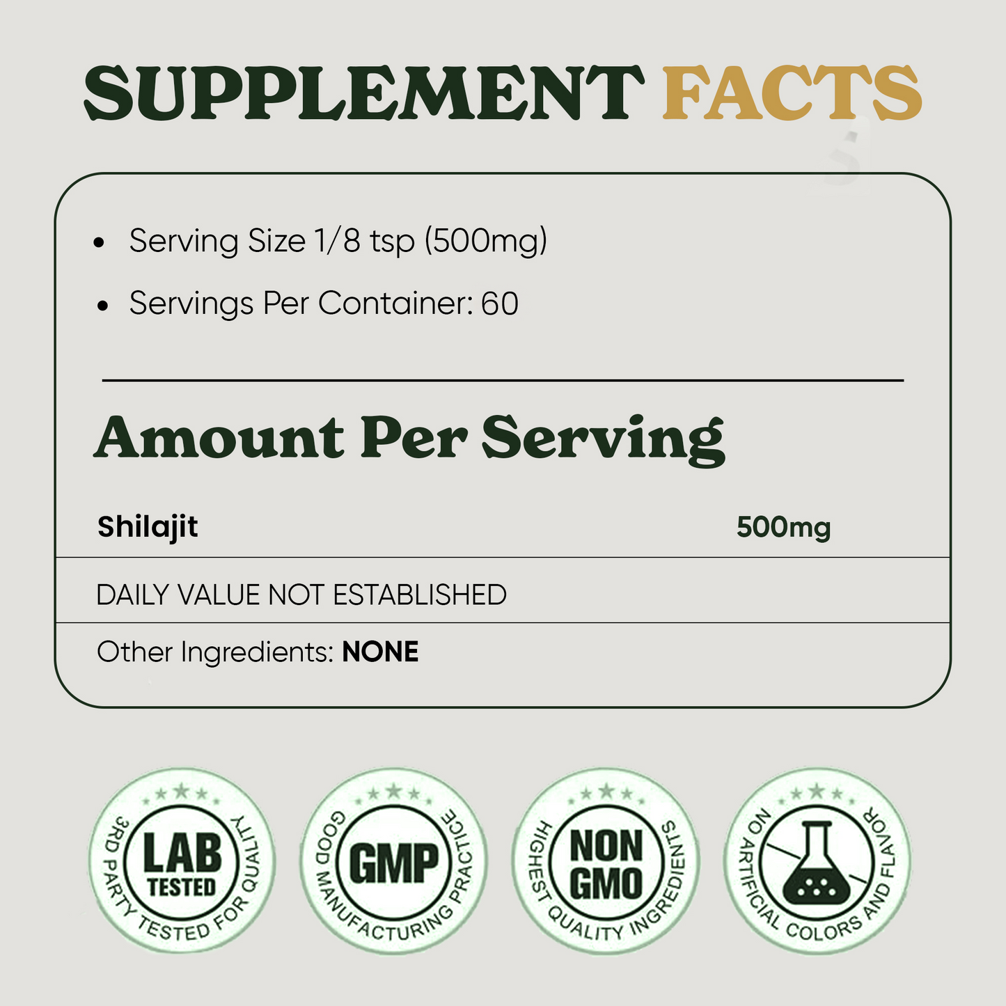 Shilajit Gold 50g
