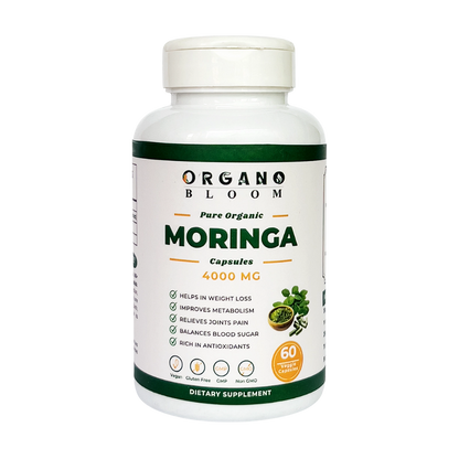 Organic Moringa Capsules – 60ct