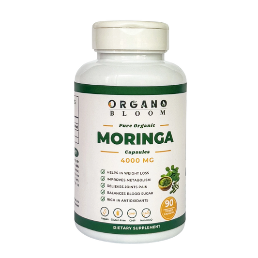 Organic Moringa Capsules – 90ct